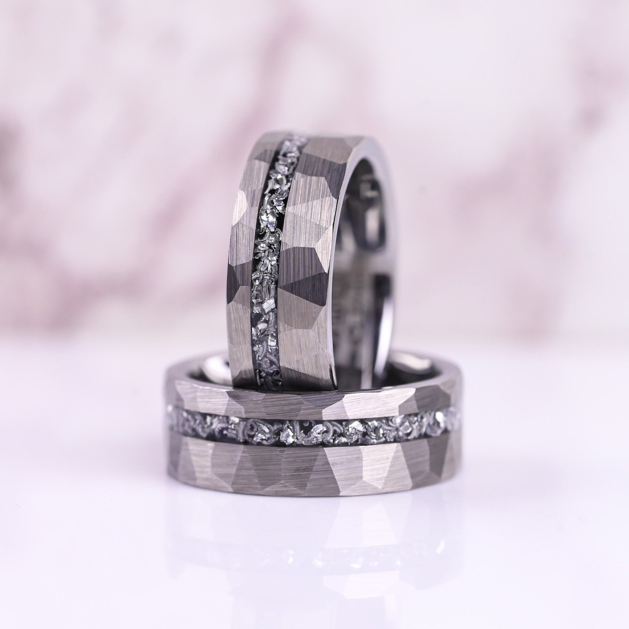 Meteorite Wedding Bands & Tungsten Rings - Meteorite Rings For Men | Monetto Bands